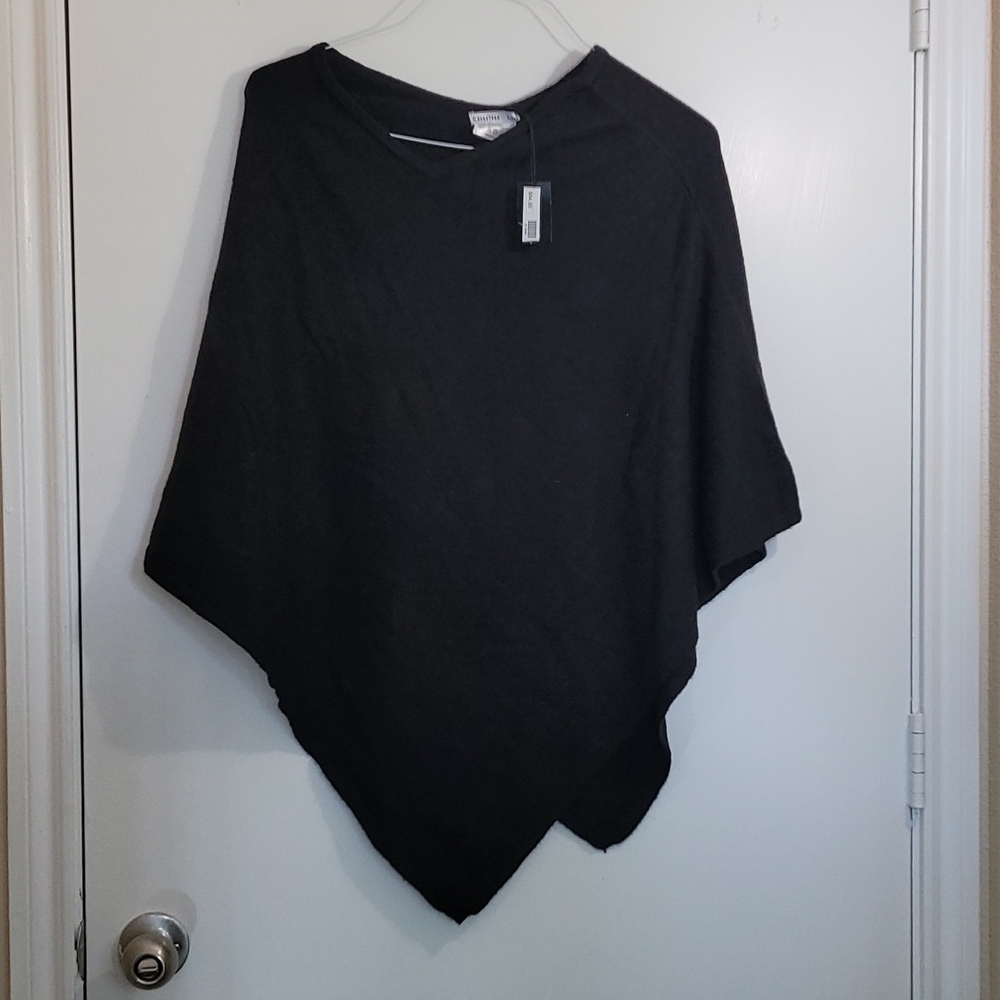 NWT Crossbreed Lane Women's Poncho OS Black